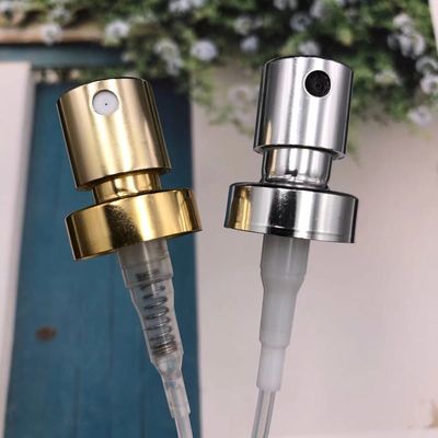 21mm 13mm 15mm تجعيد مضخة البخاخ غرامة ضباب الألومنيوم القابض التفتيت